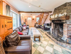 House | Living room - Charming Farmhouse in Brisy (Gouvy)