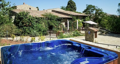 Chic Farmhouse with Sauna, Whirlpool, Patio, Hot Tub, Garden