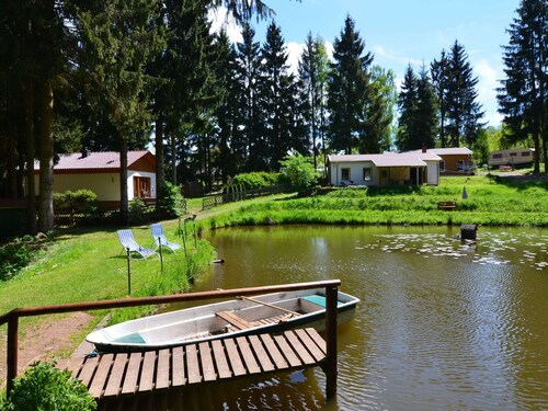Schones Ferienhaus mit Uberdachter Veranda