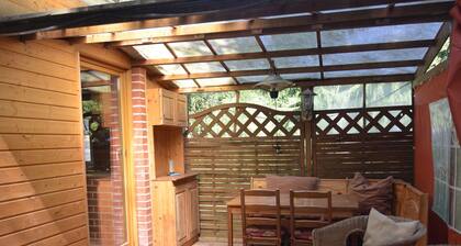 Schones Ferienhaus mit Uberdachter Veranda