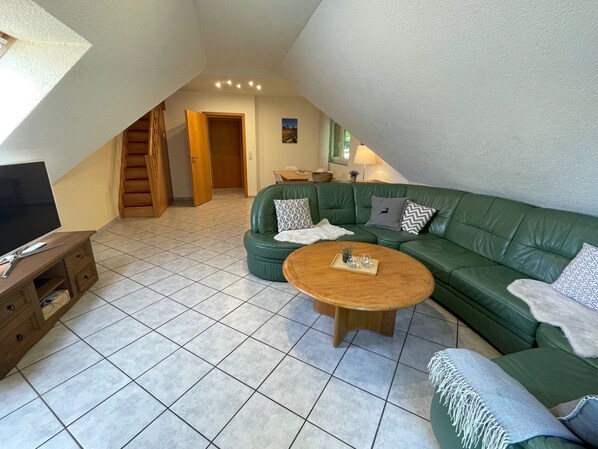 House | Living area | Fireplace