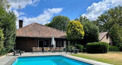 Farmhouse in Sint Joost With Pool & BBQ