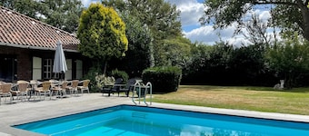 Farmhouse in Sint Joost With Pool & BBQ