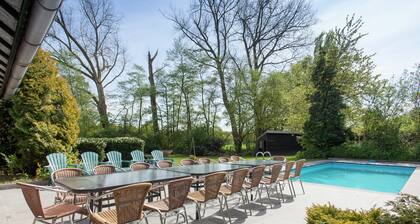 Farmhouse in Sint Joost With Pool & BBQ