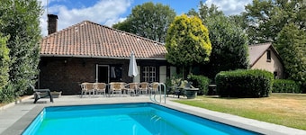 Farmhouse in Sint Joost With Pool & BBQ