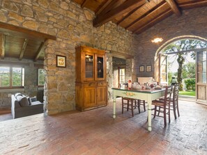 Dining - Scenic Farmhouse in Poppi With Swimming Pool (Poppi)