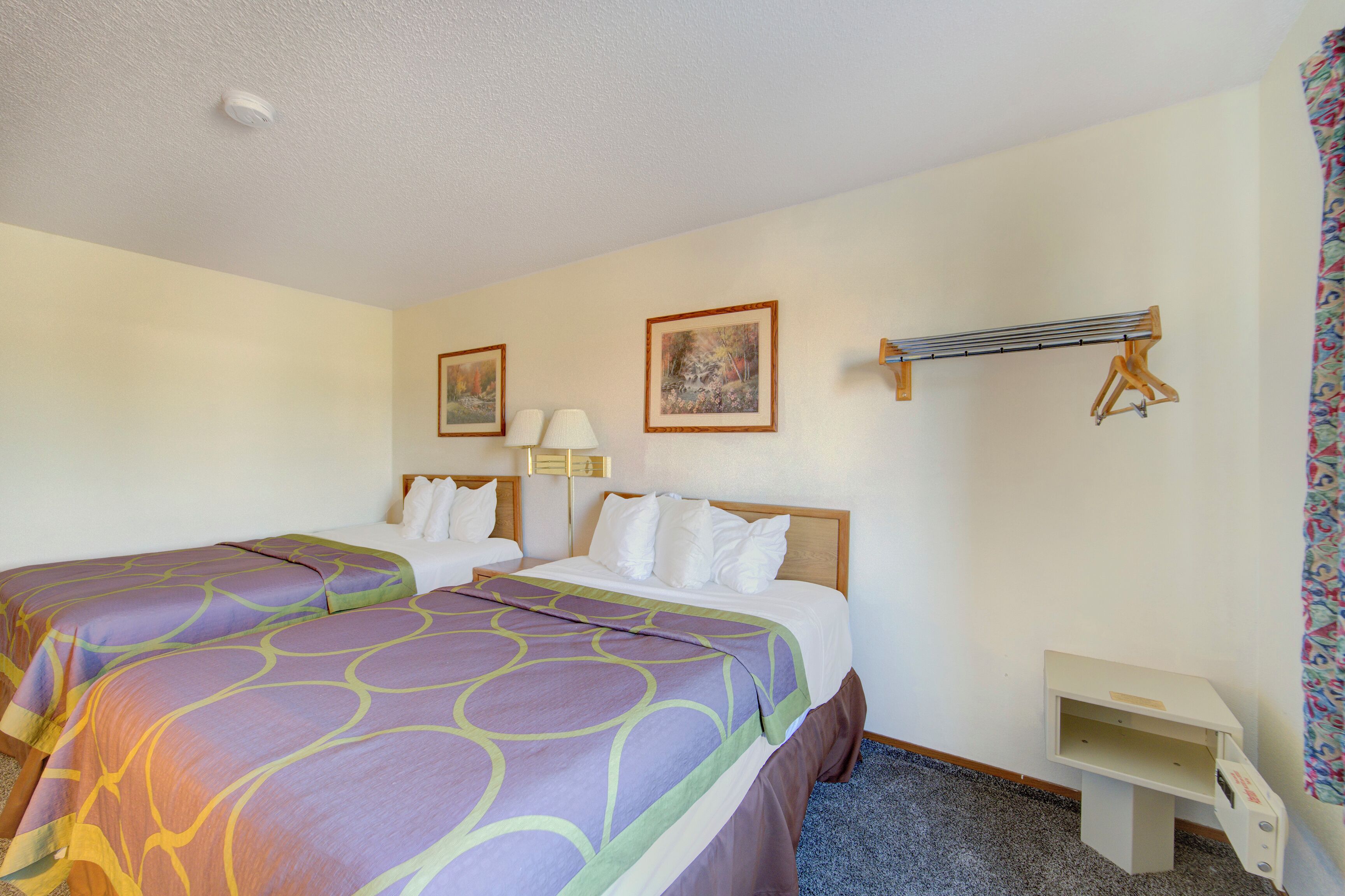 Room, 2 Double Beds, Non Smoking | In-room safe, desk, iron/ironing board, WiFi (free)
