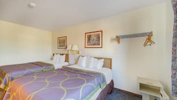 Room, 2 Double Beds, Non Smoking | In-room safe, desk, iron/ironing board, WiFi (free)