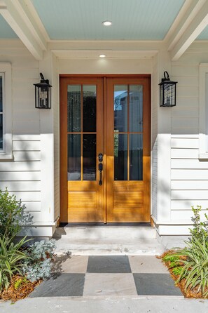 Façade de l’hébergement