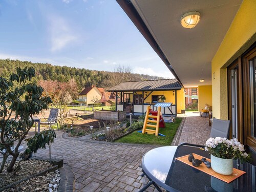 Apartment in the Odenwald With Terrace