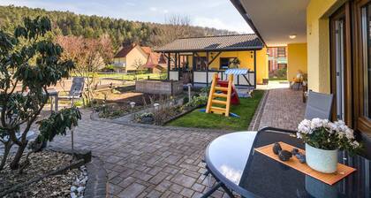 Apartment in the Odenwald With Terrace