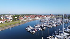 Hus | Udsigt fra overnatningsstedet