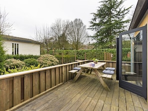 Balcony - Scenic Chalet in Garderen With Private Garden (Garderen)