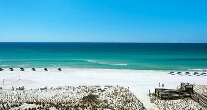 Waters Edge 603 ~ Direct Ocean Views ~ Top Floor ~ Beach Service