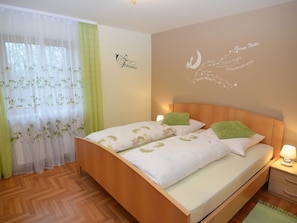 Appartement | 3 chambres, ameublement unique, literie fournie