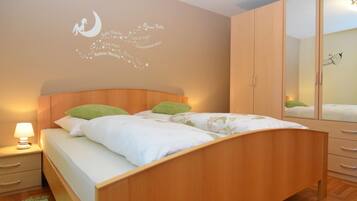 Apartment | 3 Schlafzimmer, individuell eingerichtet, Bettwäsche
