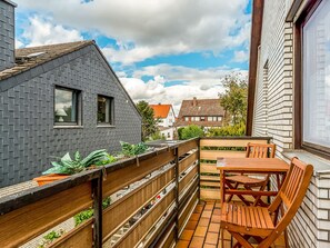 Balcony - Cozy Apartment in Pohlde With Sauna (Herzberg am Harz)
