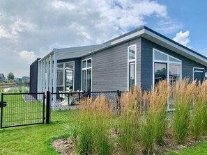 House | Exterior - Modern Chalet With Jetty and Terrace (Wemeldinge)