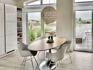 House | Dining - Modern Chalet With Jetty and Terrace (Wemeldinge)