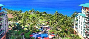 K L V R welcomes you to 2 Luana Villas  Oceanfront resort POOL and resort views