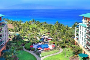 Piscina all'aperto, una piscina riscaldata