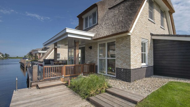 Unclassified image, 1 of 42, button - Chic Villa With a Fireplace at Tjeukemeer (Delfstrahuizen)