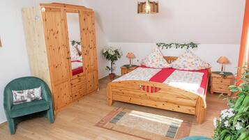 Apartment | 2 Schlafzimmer, individuell eingerichtet, Bettwäsche