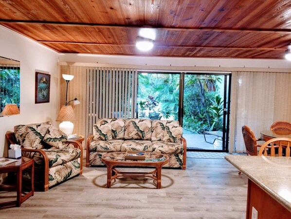 Smart TV, ping pong, books