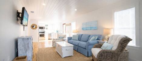 Télévision, table de tennis de table