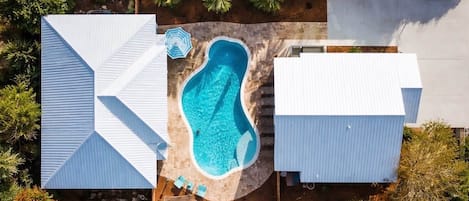 Opvarmet pool