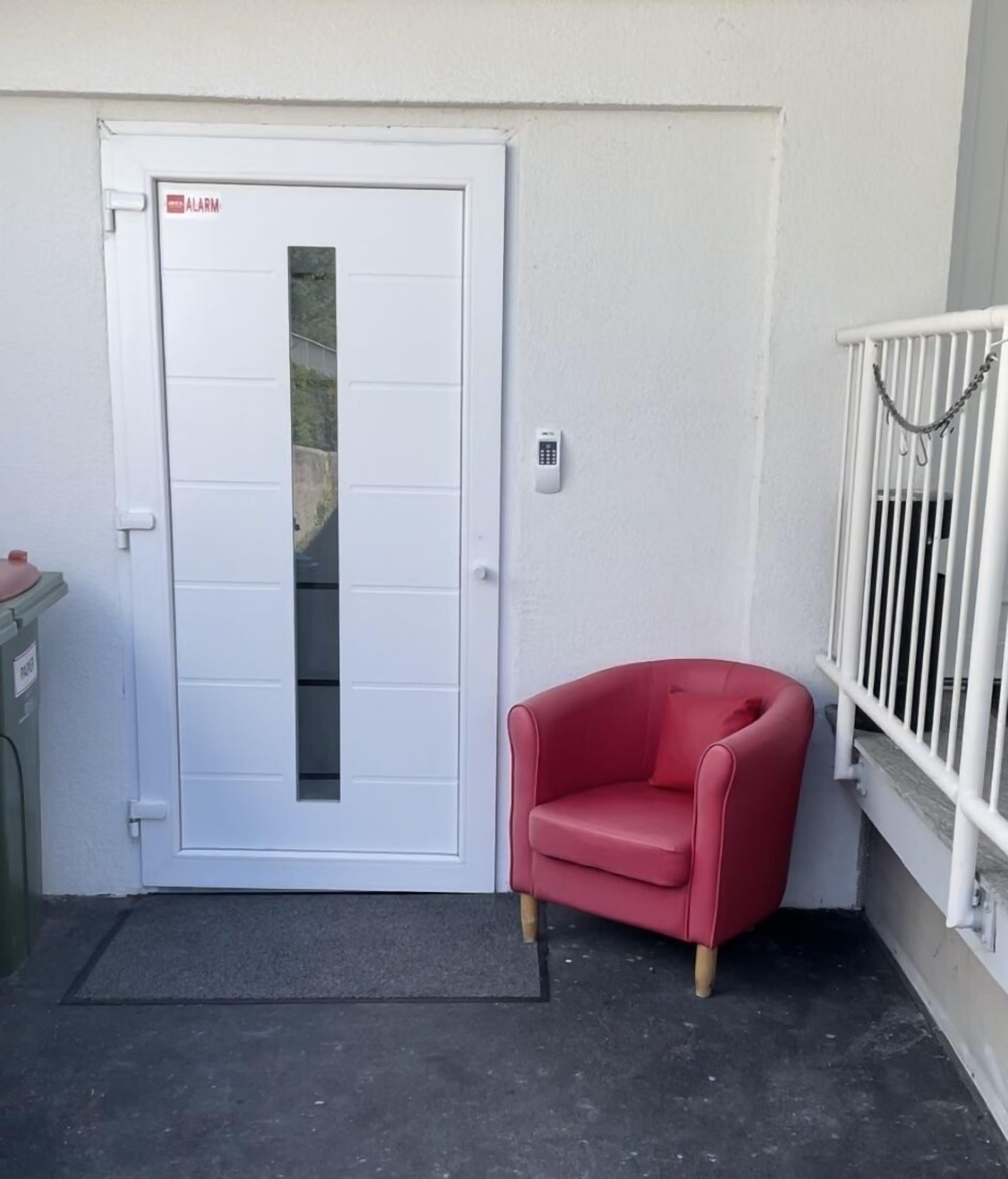 Fachada de la propiedad