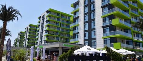 Façade de lâhĂ©bergement