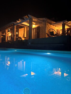 Outdoor pool - Villa Casa del Sol -only 250 meters from the sea - a place of well-being under the sun (Cielo de Bonaire)