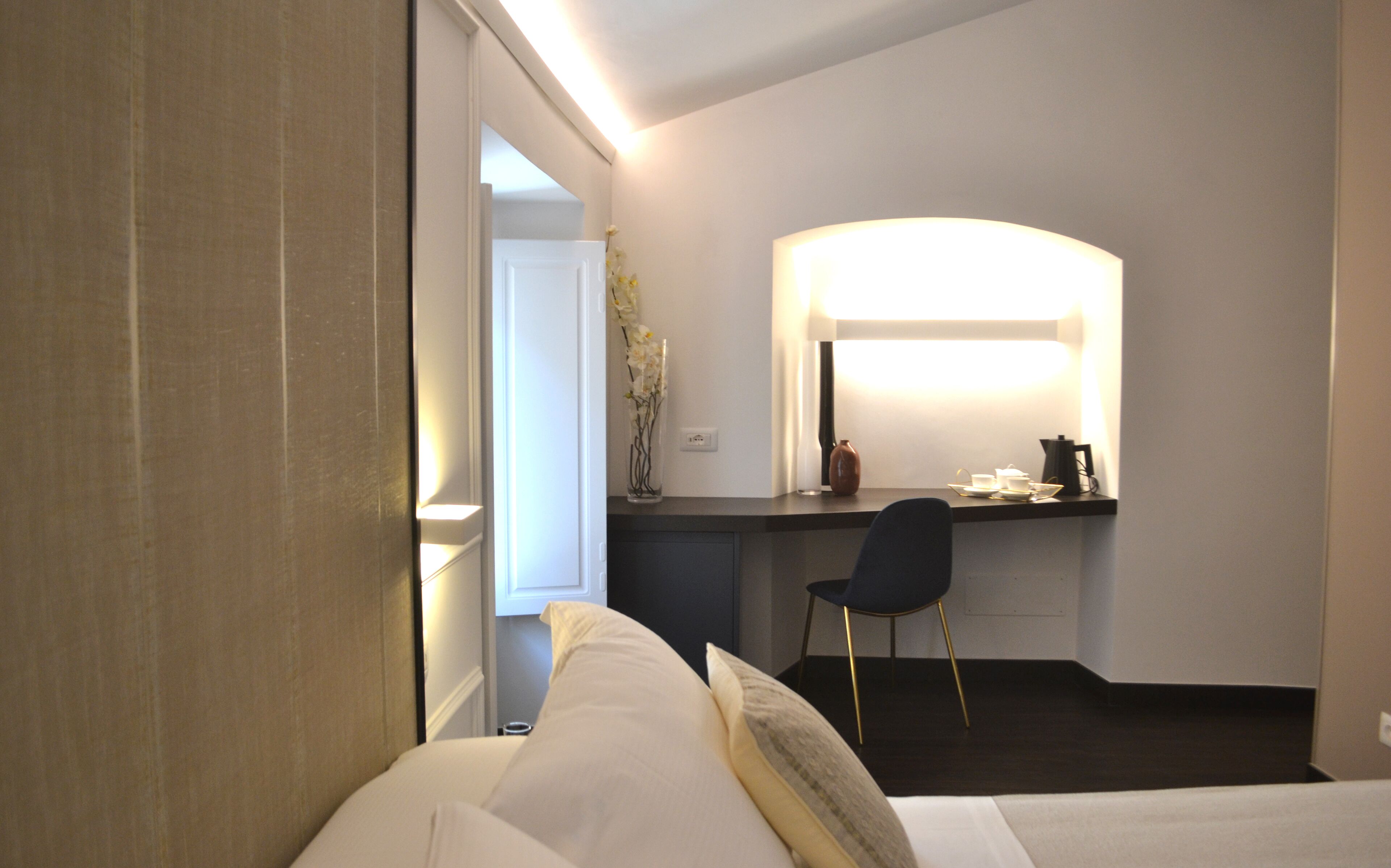 Design Double Room, 1 Queen Bed | Frette Italian sheets, premium bedding, down comforters