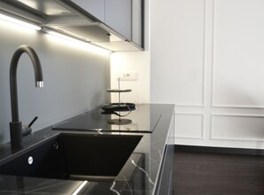 Design-Apartment, 1 Schlafzimmer | Eigene Küche