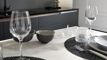 Design-Apartment, 1 Schlafzimmer | Eigene Küche