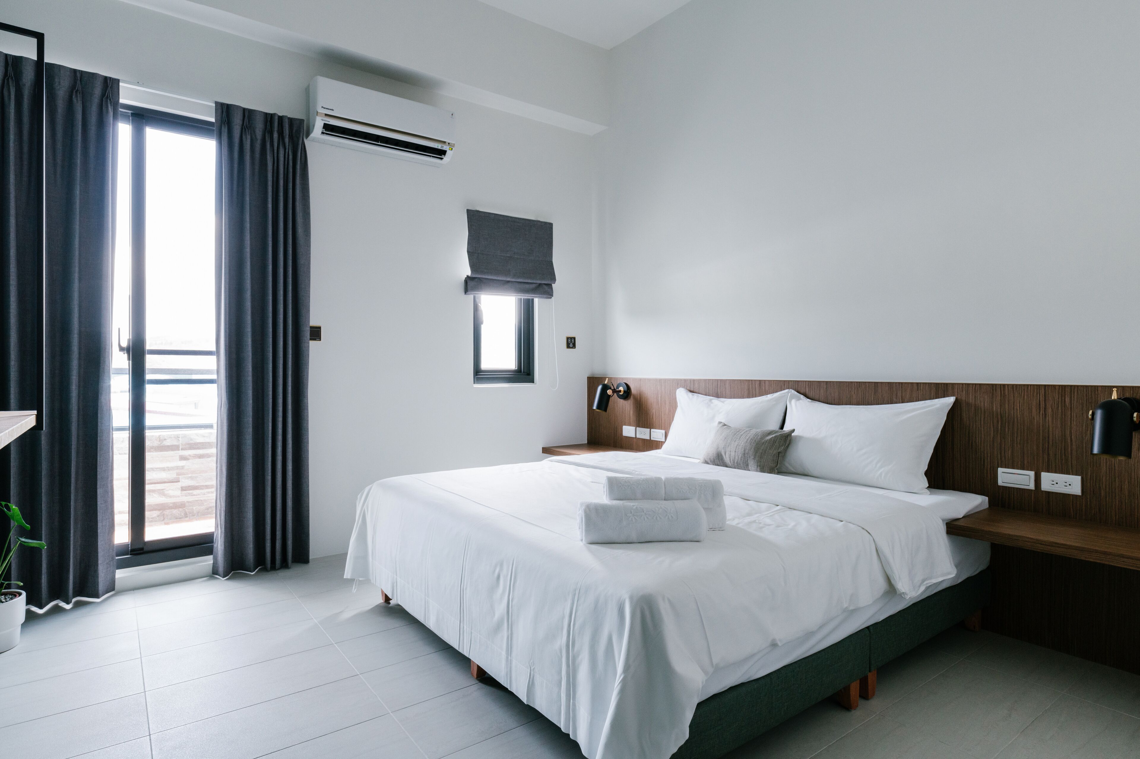 經典雙人房 | 獨特裝修、遮光窗簾/窗簾、免費 Wi-Fi、床單