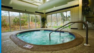 Indoor pool, outdoor pool