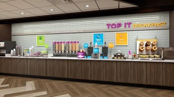 Petit déjeuner continental compris tous les jours