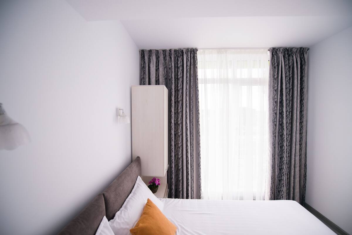 Klassiek appartement | 1 slaapkamer, verduisterende gordijnen, een strijkplank/strijkijzer