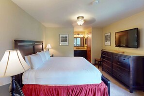 2 slaapkamers, een strijkplank/strijkijzer, wifi, beddengoed