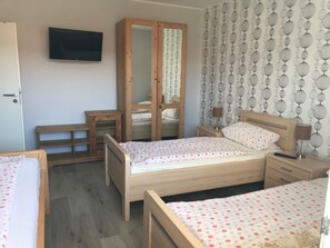 Appartement | 3 chambres, ameublement unique, literie fournie