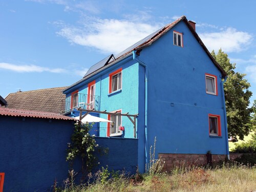 Mediterranean House in Kyffhäuserland With Terrace and Herb Garden