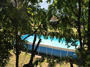 A swimming pool surrounded by trees. - Bright Holiday Home in San Marcello with Pool near Meadows (San Marcello Piteglio)