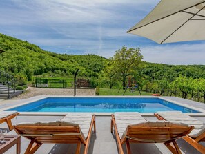 Apartment | Pool | Outdoor pool - Apartment in Cerovlje Near Zarecki Waterfall (Cerovlje)