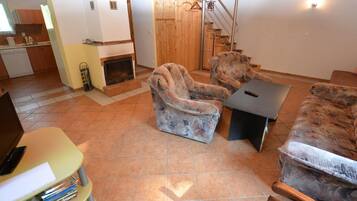 House | Living room | Fireplace