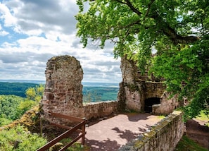 Bungalow | Blick von der Unterkunft