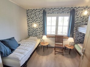 Chalet | 3 Schlafzimmer, individuell eingerichtet, Bettwäsche