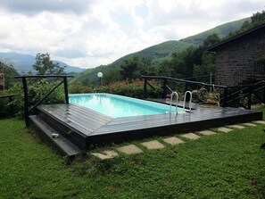 Outdoor pool - Relaxing Holiday Home With Swimming Pool,garden, Terrace,bbq (Abetone Cutigliano)