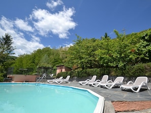 Outdoor pool - Refined Holiday Home in Popiglio With Terrace (San Marcello Piteglio)